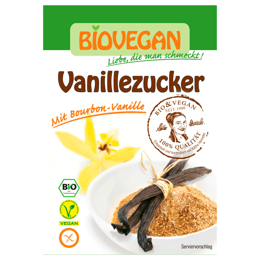 Biovegan Bio Vanillezucker 4x8g
